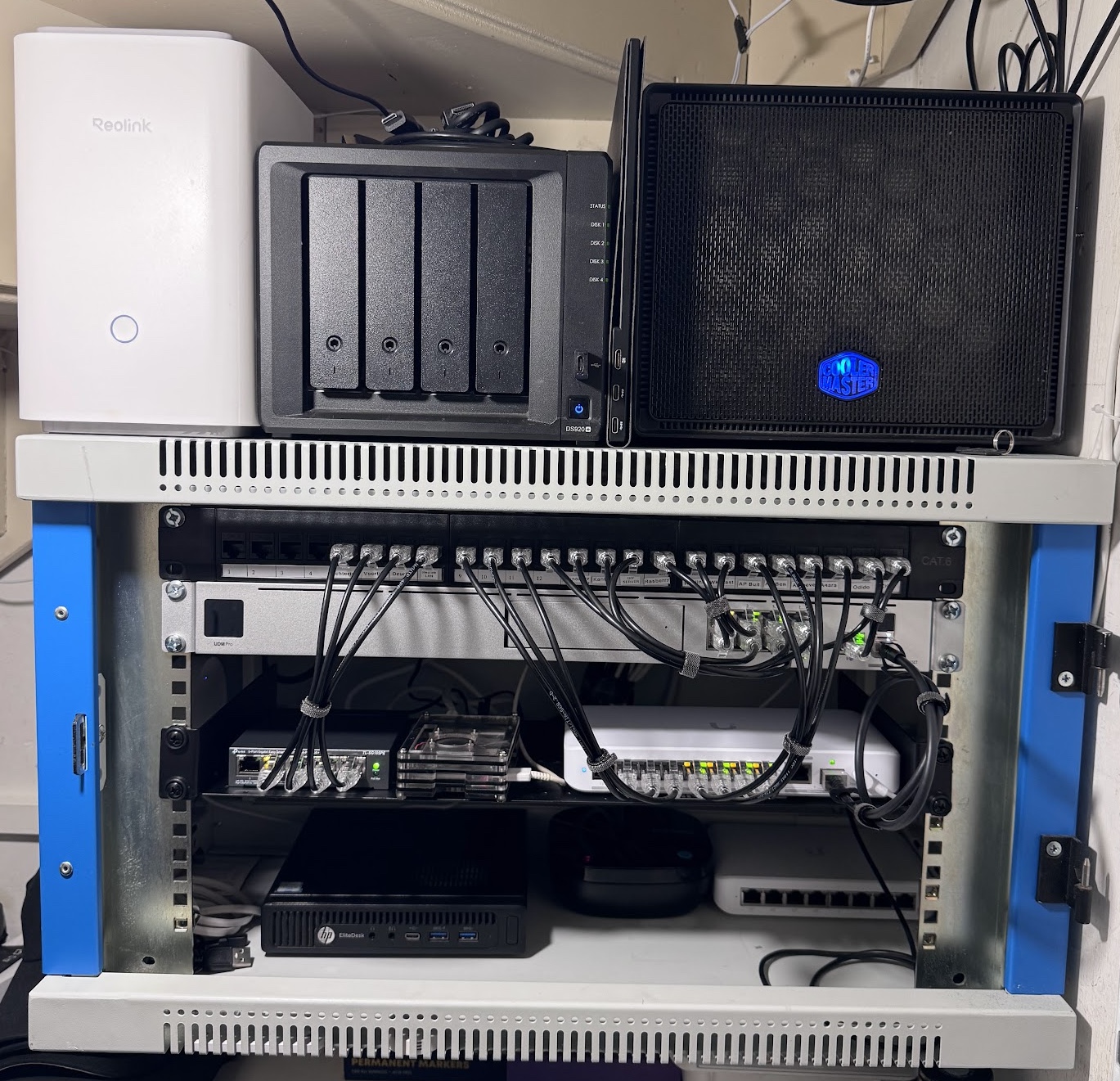 Homelab rack